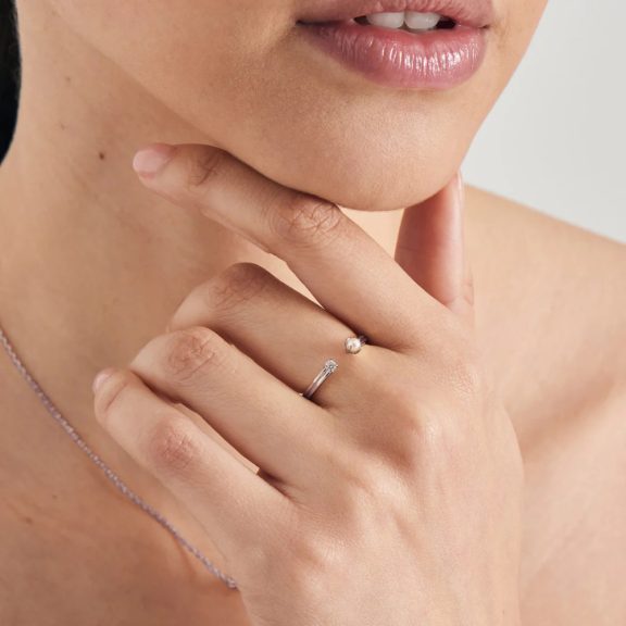 Anie Haie R043-01H Női nyitott ezüst gyűrű