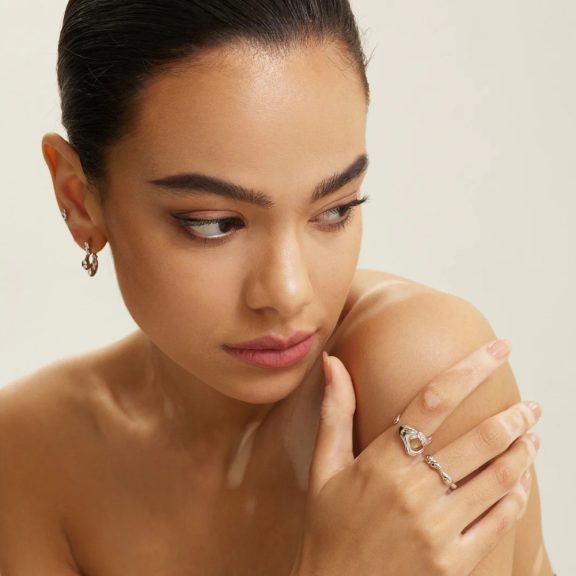 Anie Haie R050-01H Női nyitott ezüst gyűrű