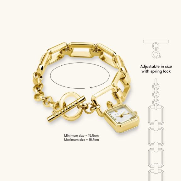 ROSEFIELD SWGSG-O52 OCTAGON XS CHARM CHAIN STUDIO Női karóra