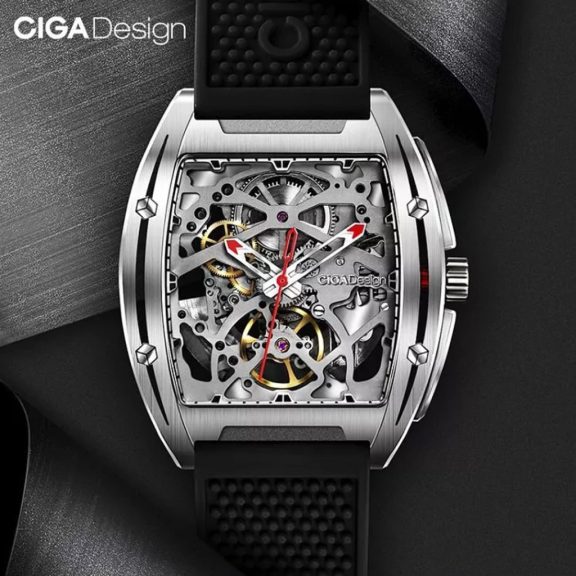 CIGA DESIGN Z-SERIES SKELETON AUTOMATIC BLACK KARÓRA Z031-SISI-W15BK