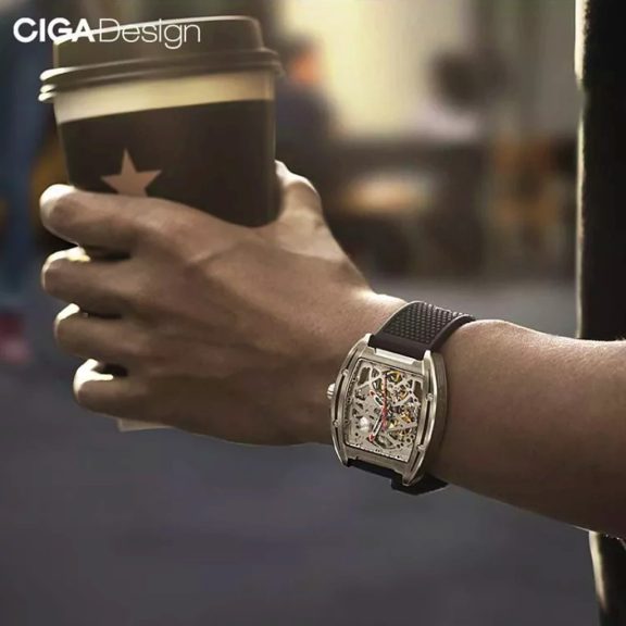 CIGA DESIGN Z-SERIES SKELETON AUTOMATIC BLACK KARÓRA Z031-SISI-W15BK