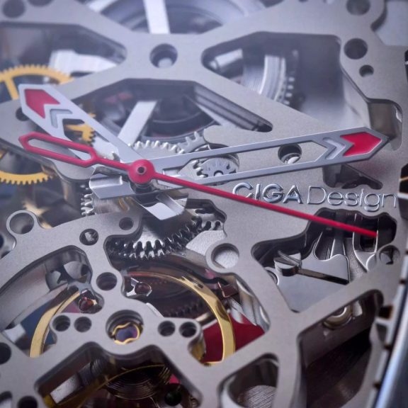 CIGA DESIGN Z-SERIES SKELETON AUTOMATIC RED KARÓRA Z031-SISI-W15RE