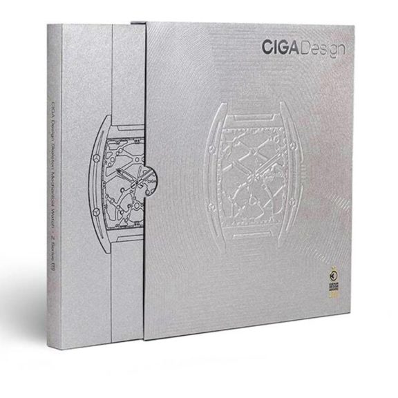 CIGA DESIGN Z-SERIES SKELETON TITANIUM AUTOMATIC KARÓRA Z031-TITI-WBK